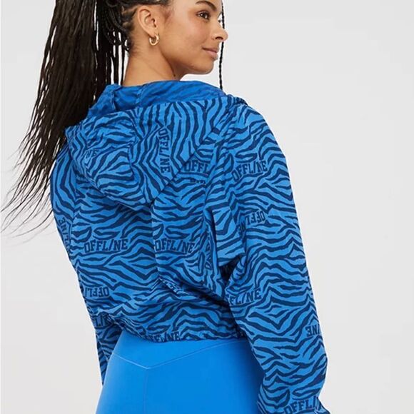 OFFLINE By Aerie Nylon Full Zip - Picture 2 of 7